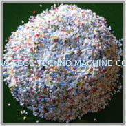 China Plastic abrasive media for deburring or cleaning, Urea blasting media for semiconductors deburring supplier